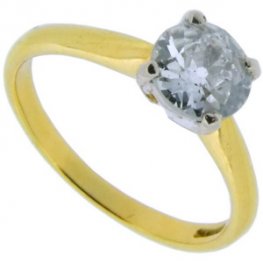 Edwardian Old - Cut Diamond Engagement Ring
